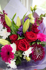 Floretta Bouquet in bright & cheery colours, standard size
