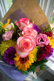 Floretta Bouquet in bright & cheery colours, standard size