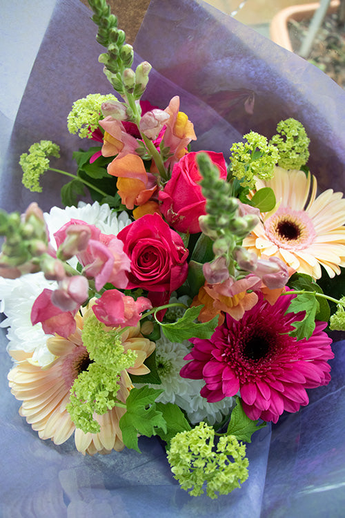 Floretta Bouquet in bright & cheery colours, standard size