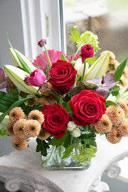 Floretta Vase in bright & cheery colours, standard size