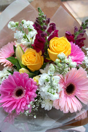 Floretta Bouquet in bright & cheery colours, standard size
