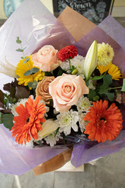 Floretta Bouquet in bright & cheery colours, standard size