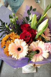 Floretta Bouquet in bright & cheery colours, standard size