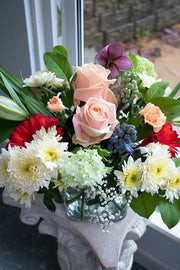 Floretta Vase in bright & cheery colours, standard size