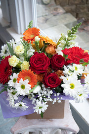 Floretta Vase in bright & cheery colours, standard size