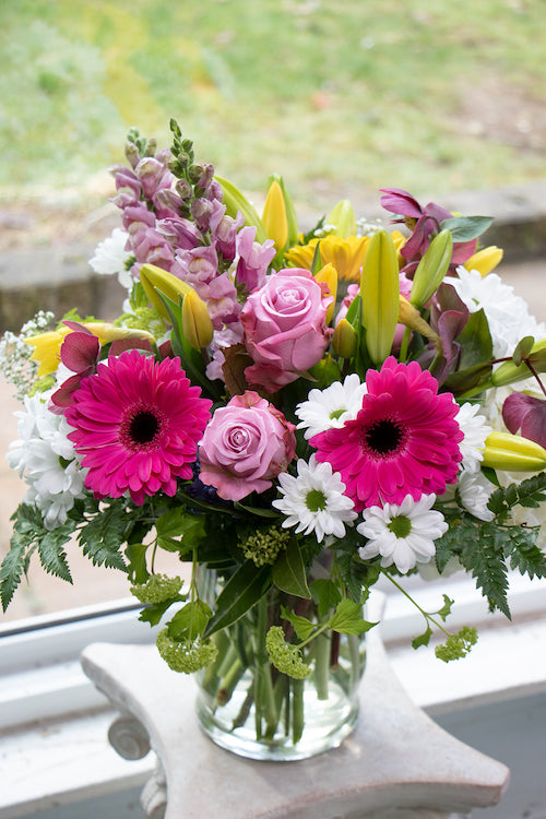 Floretta Vase in bright & cheery colours, standard size