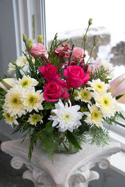 Floretta Vase in bright & cheery colours, standard size